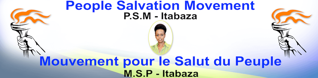 THE PEOPLE SALVATION MOVEMENT ITABAZA COMMUNIQUE