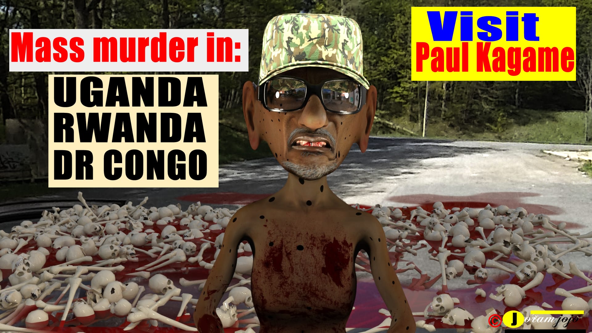 Paul Kagame Killing Machine