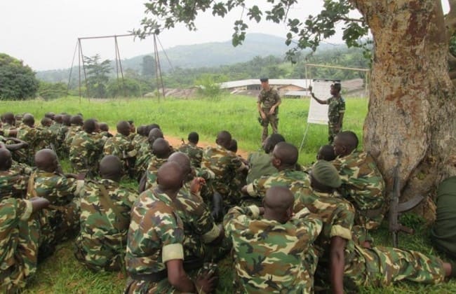 The National Defense forces of the country of mwezi gisabo and ntare rushatsi cambarantama